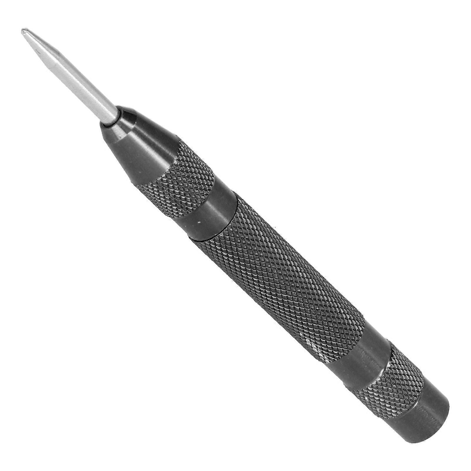 Adjustable Force Automatic Center Punch Hardened Steel Removable Tip Positioner