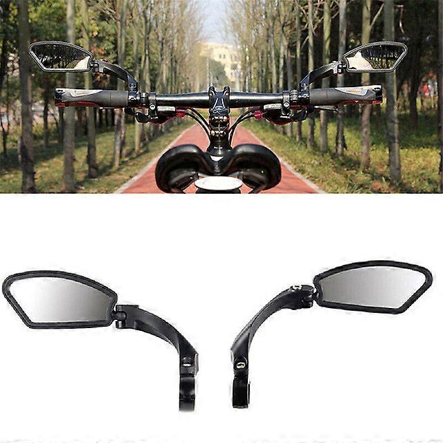 1pc Left/ Right Bicycle Motorcycle Rearview Mirror For 22.2mm Diameter Mountain Road Bike Handlebar