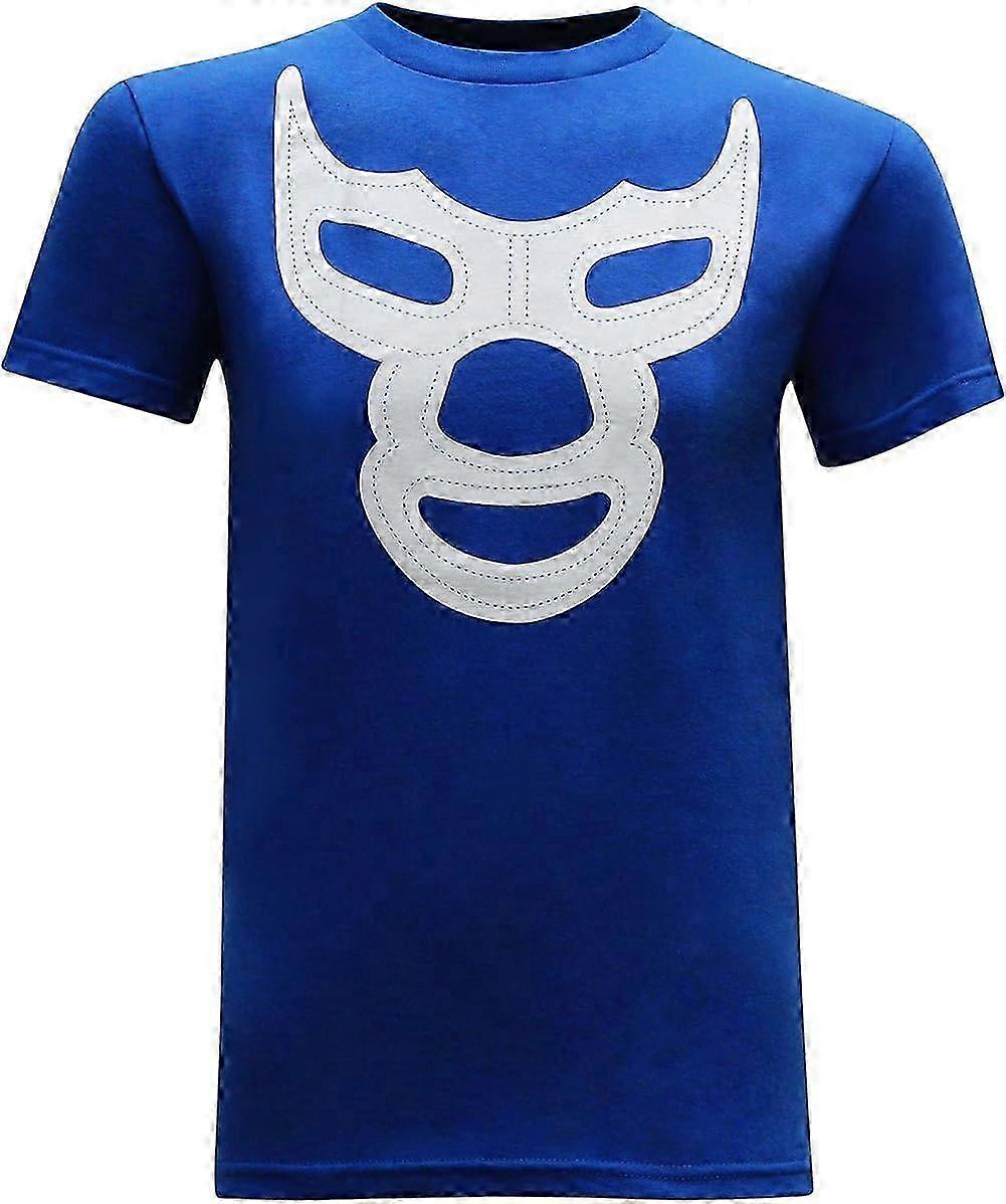 Camiseta Hombre Blue Demon Material retro de moda
