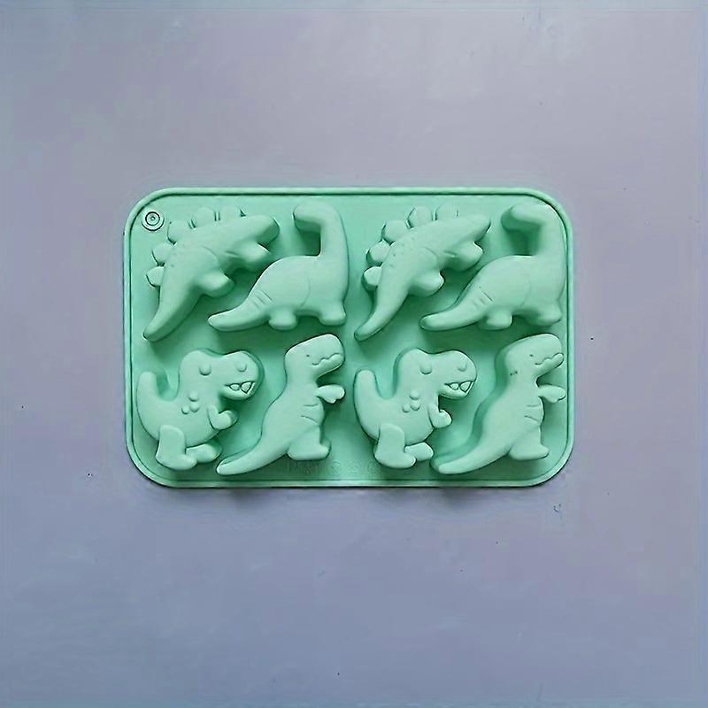 1pc Ice Cube Mold, Silicone Cartoon Dinosaur Ice Cube Tray, Multifunctional Chocolate Mold, Mold For Pudding, Jelly, Candy, Whiskey Ice Cube Tray, Ice