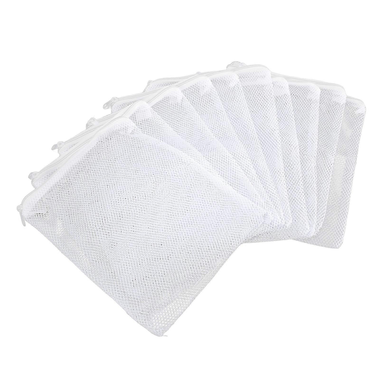 10-Pack Nylon Mesh Aquarium Filter Media Bags for Activated Carbon Ceramic Rings