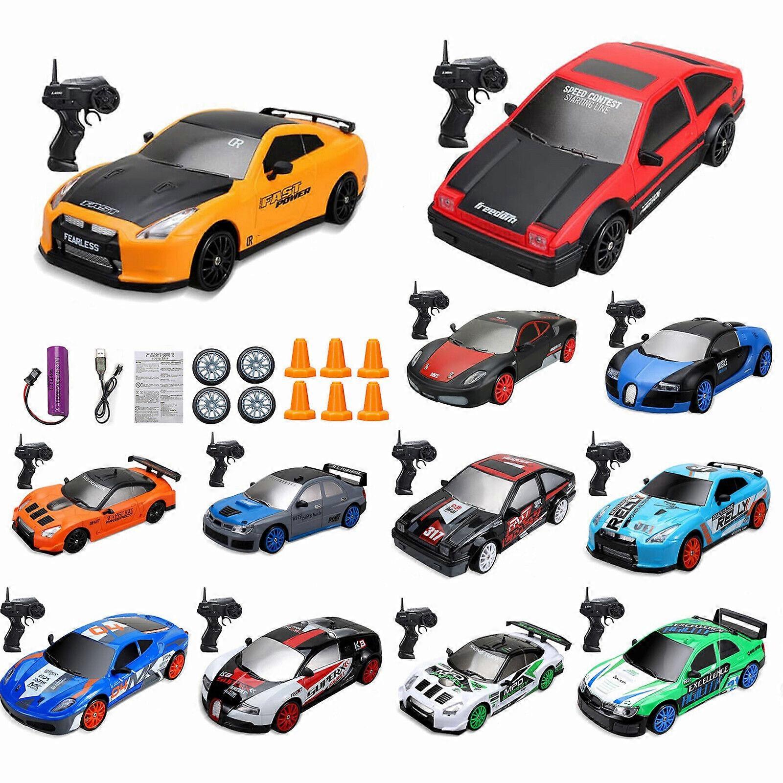 4WD1:24 τηλεχειριστήριο αγώνων RC 2.4Ghz υψηλής ταχύτητας αγωνιστικό αθλητικό παιχνίδι αυτοκινήτων