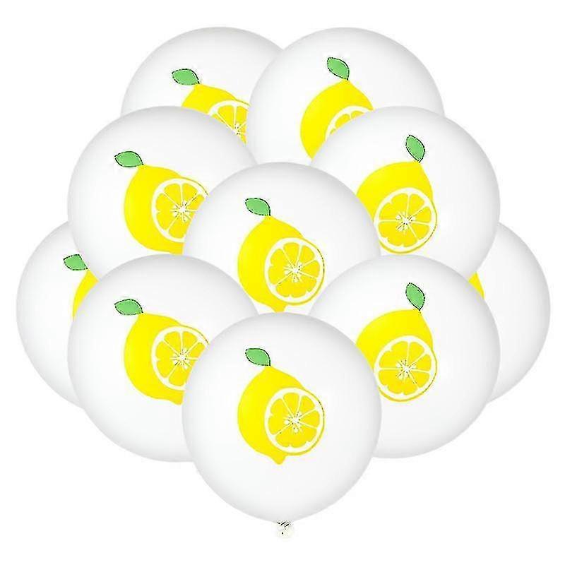 10pcs Lemon Balloons