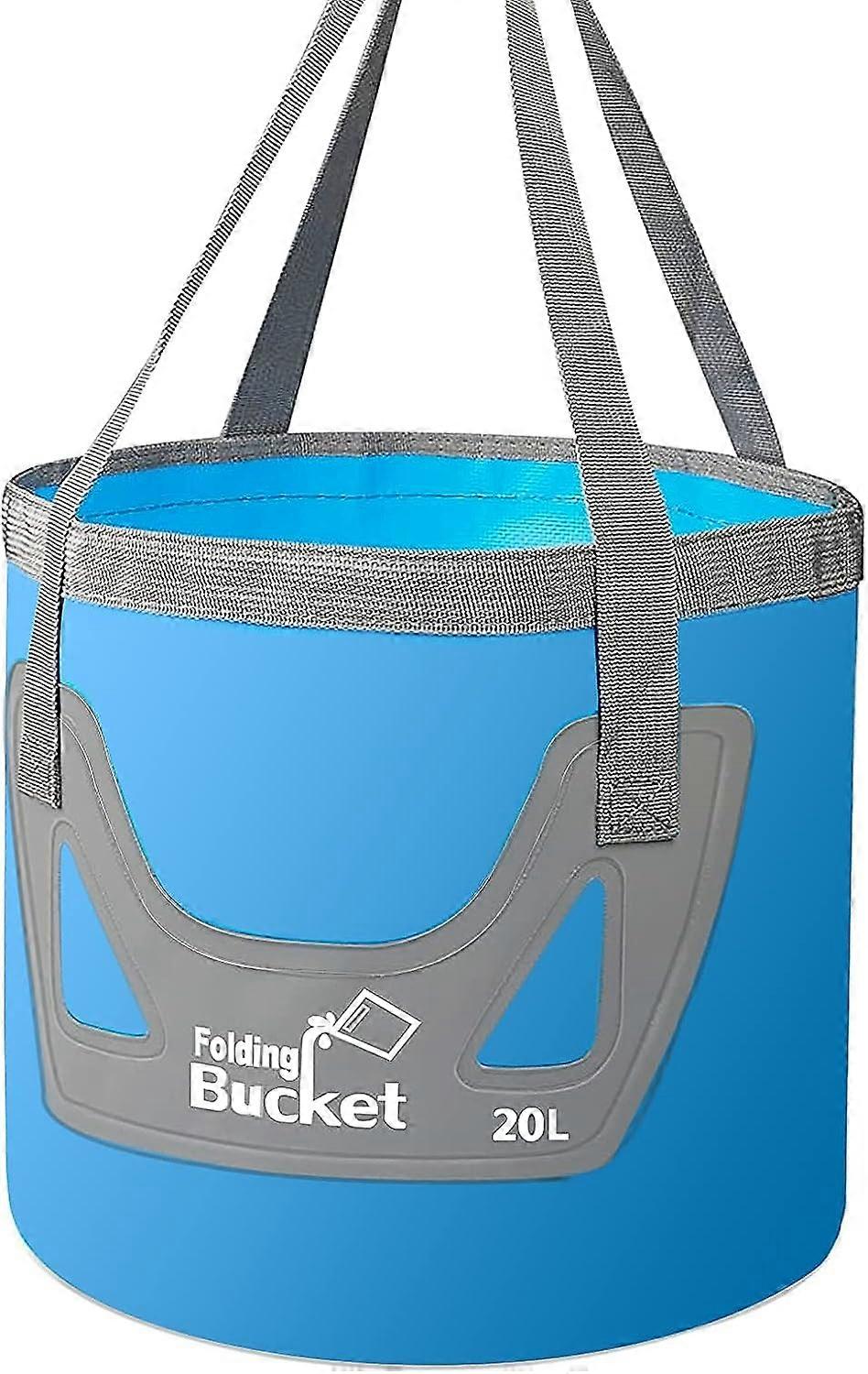 Collapsible Bucket, 20L Space Saving Foldable Bucket Water Storage