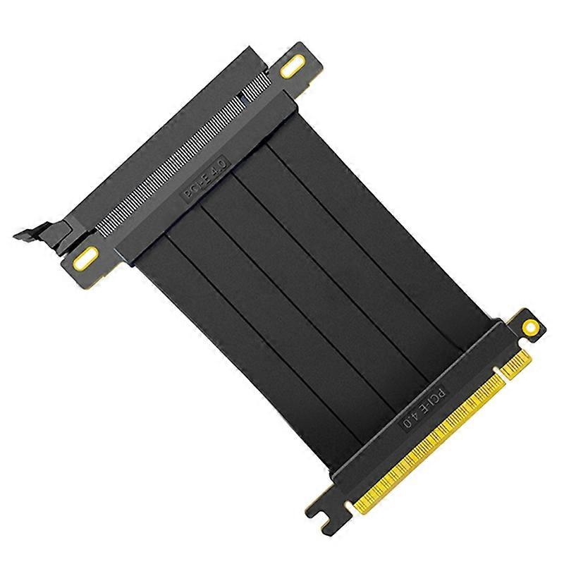 Full Speed PCIE 4.0 X16 Riser Graphics Card Extension Cable Shielded Extender
