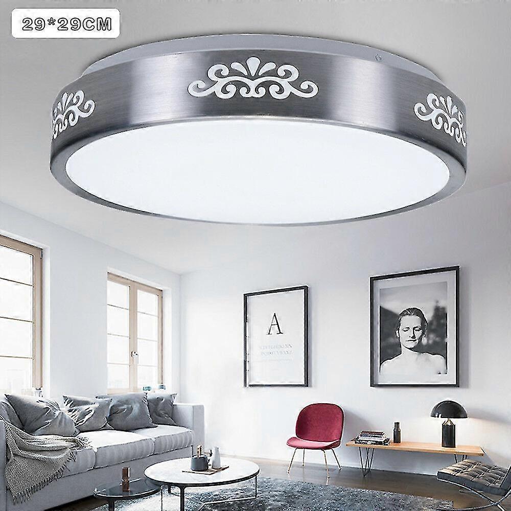 12W 1000LM Round LED Ceiling Down Light Flush Mount Office Fixture Lamp