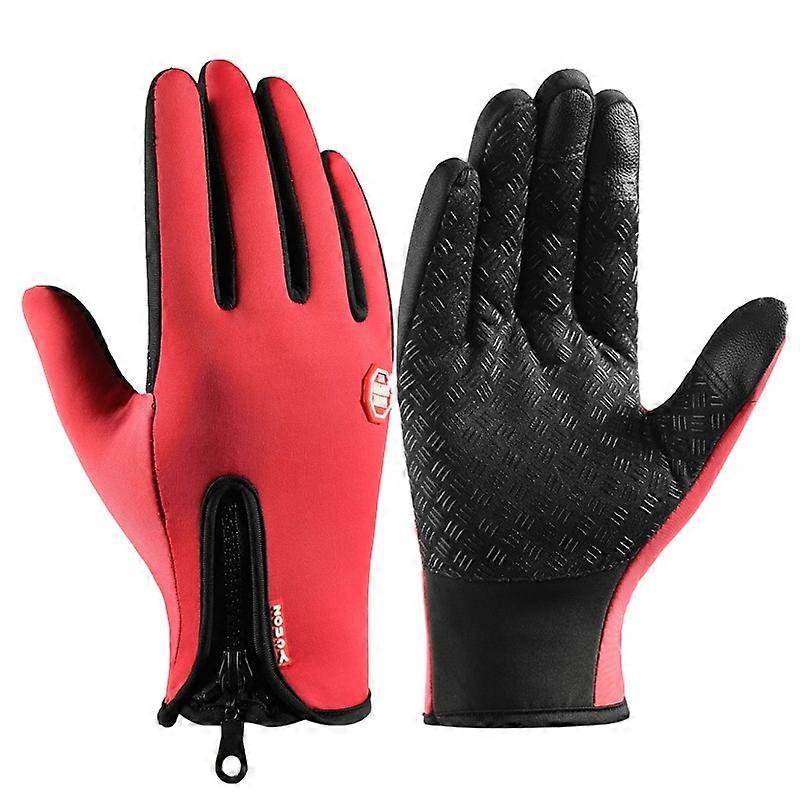 Touchscreen Warm Gloves Outdoor Cycling Driving Motorcycle Waterproof Cold Gloves Windproof Non-Slip Womens Men Winter Ski Glove