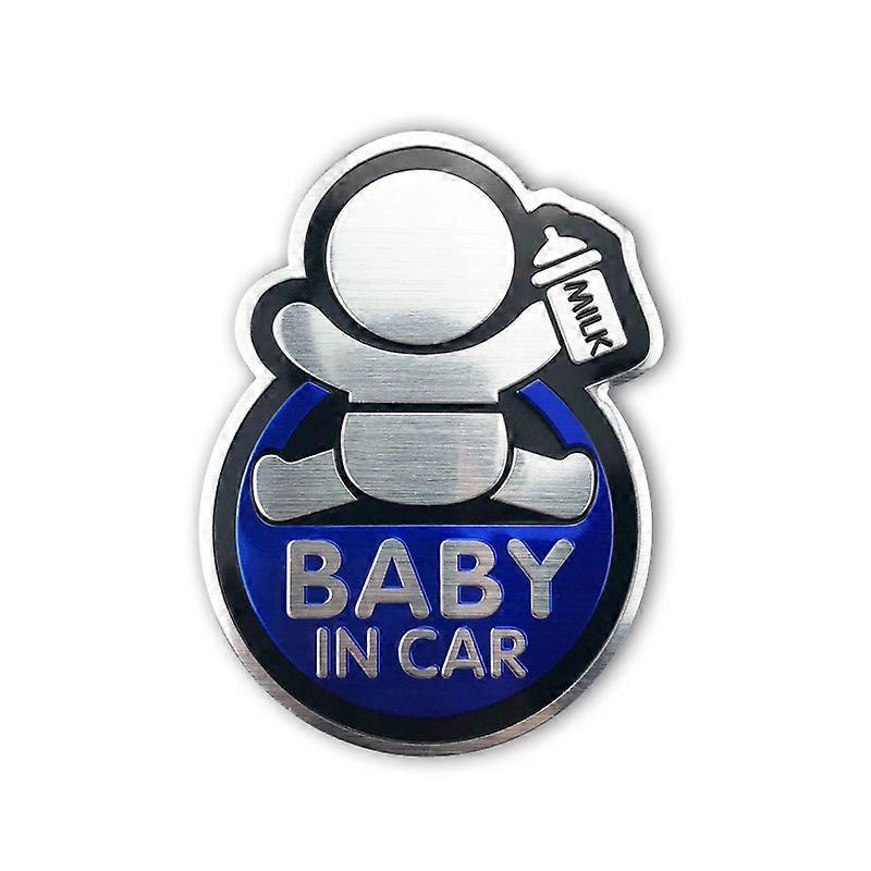 Baby in Car Sticker Car Aluminum Sticker for Fabia A