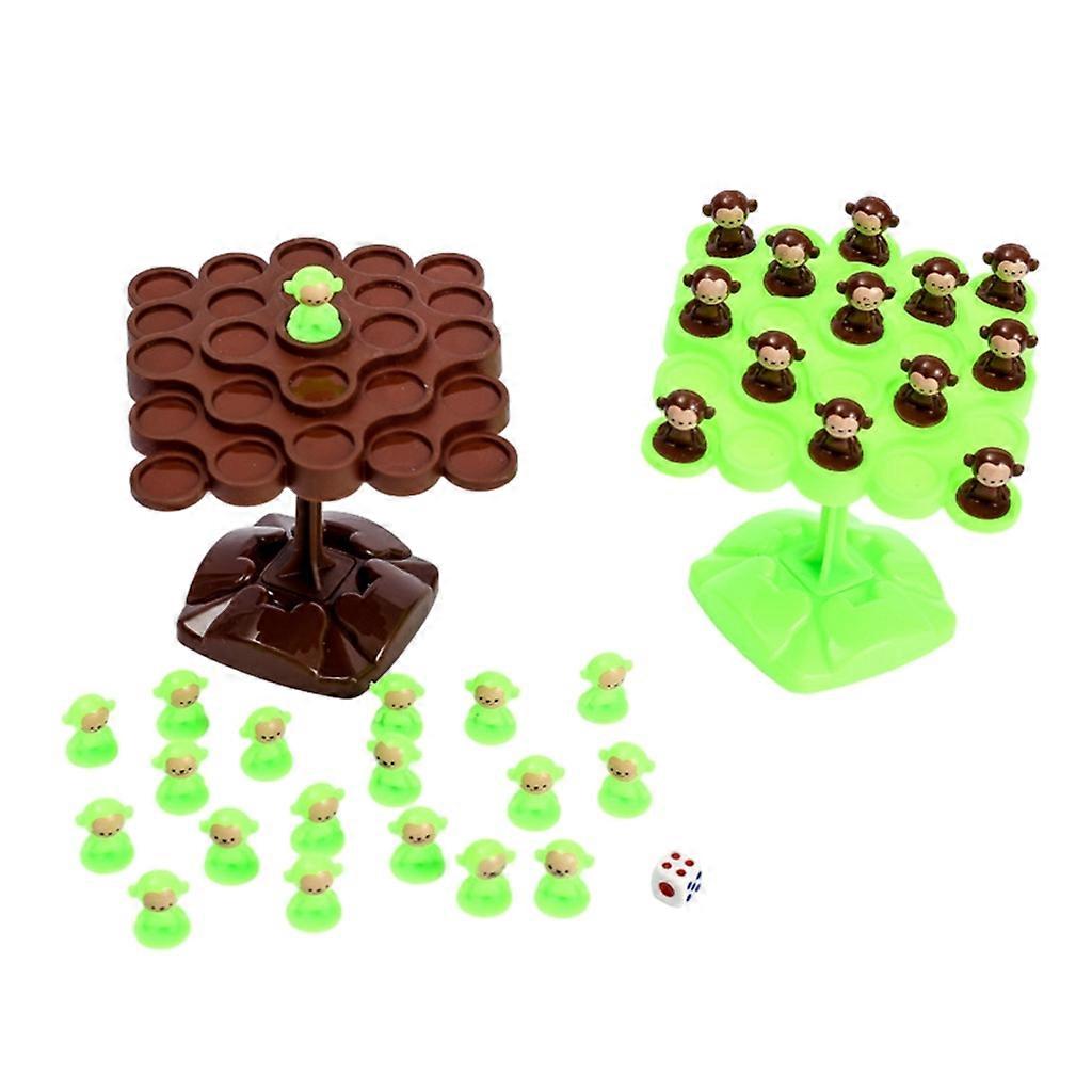 Cartoon Three-Dimensional Monkey Tree Balance Toy for Kids Brain Developments