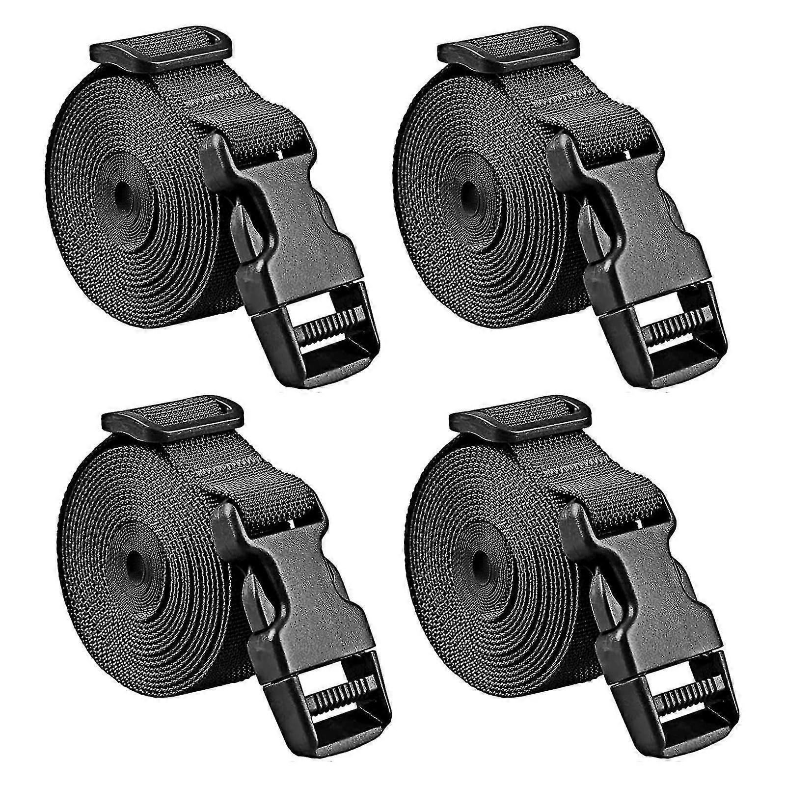 Nylon Tie Down Straps Adjustable With Quick Release Buckle For Backpack