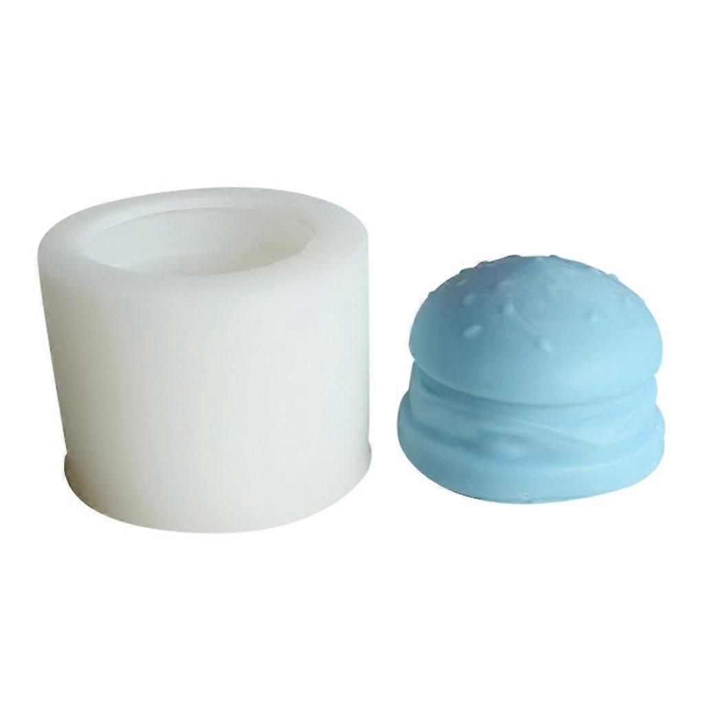 Hamburger Shaped Silicone Clay Mold Silicone Material for Hand-Making Lover