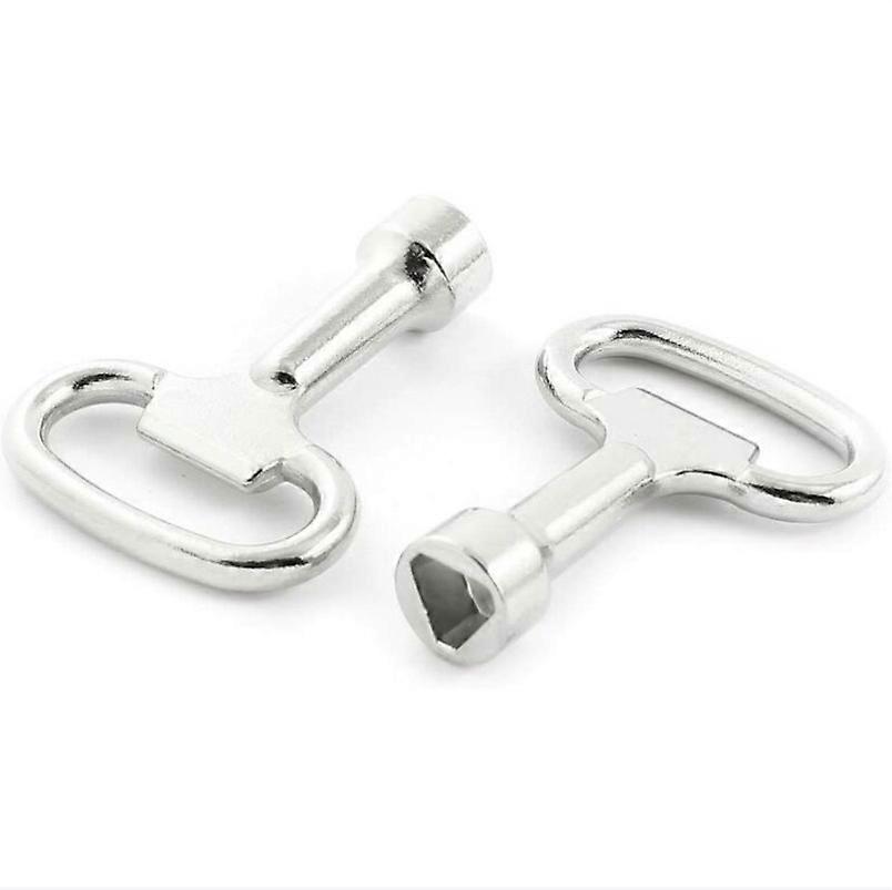 Set of 2 Metal Triangle Keys for 8mm Triangle Lock