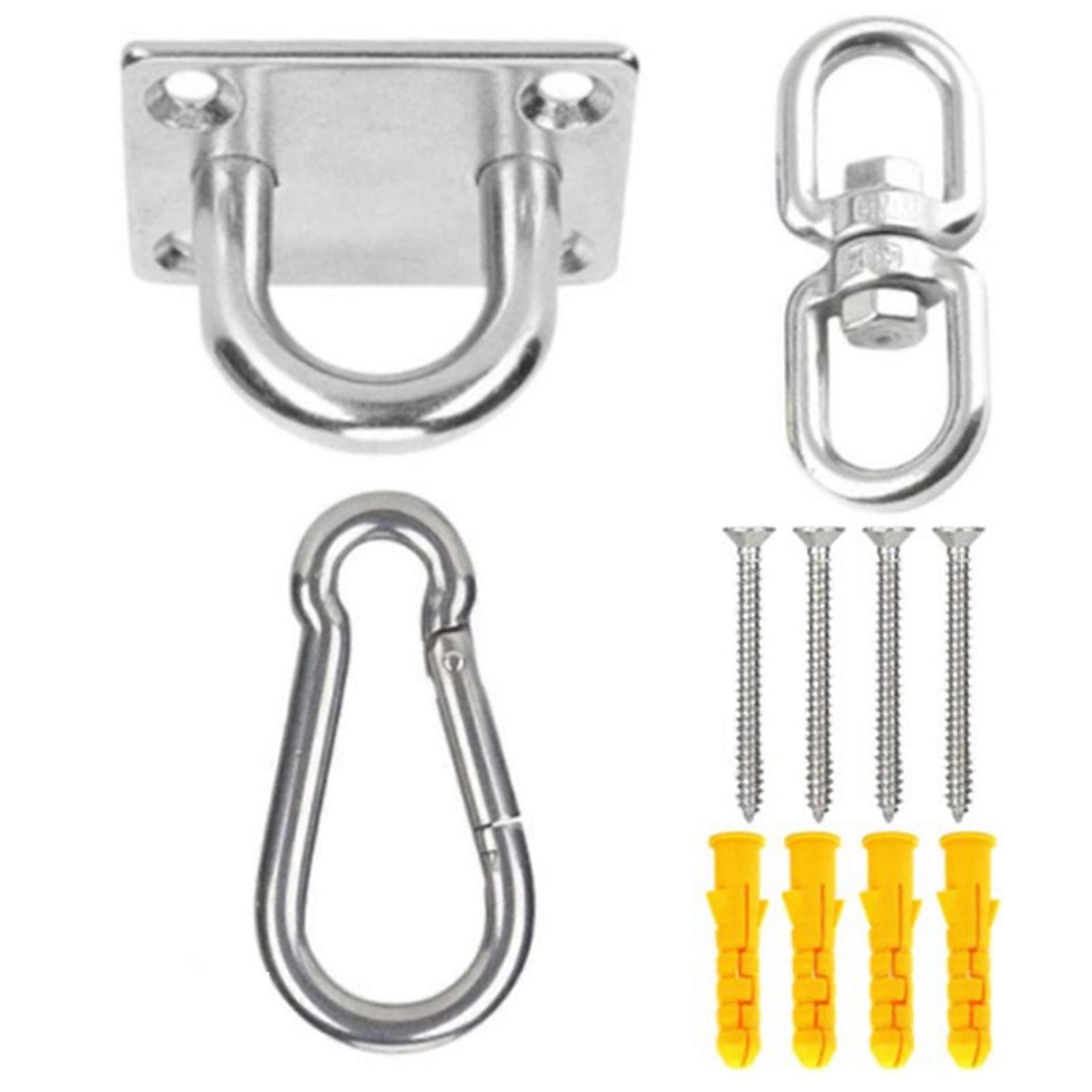 Rectangle Awning Attachment Set Stainless Shade Sail Canopy Fitting Rustproof