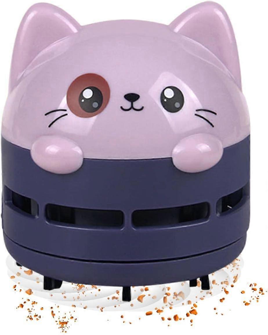 Mini Desktop Vacuum Cleaner, Mini Crumb Vacuum Cleaner, Low Noise Energy Saving Cordless Vacuum Clea