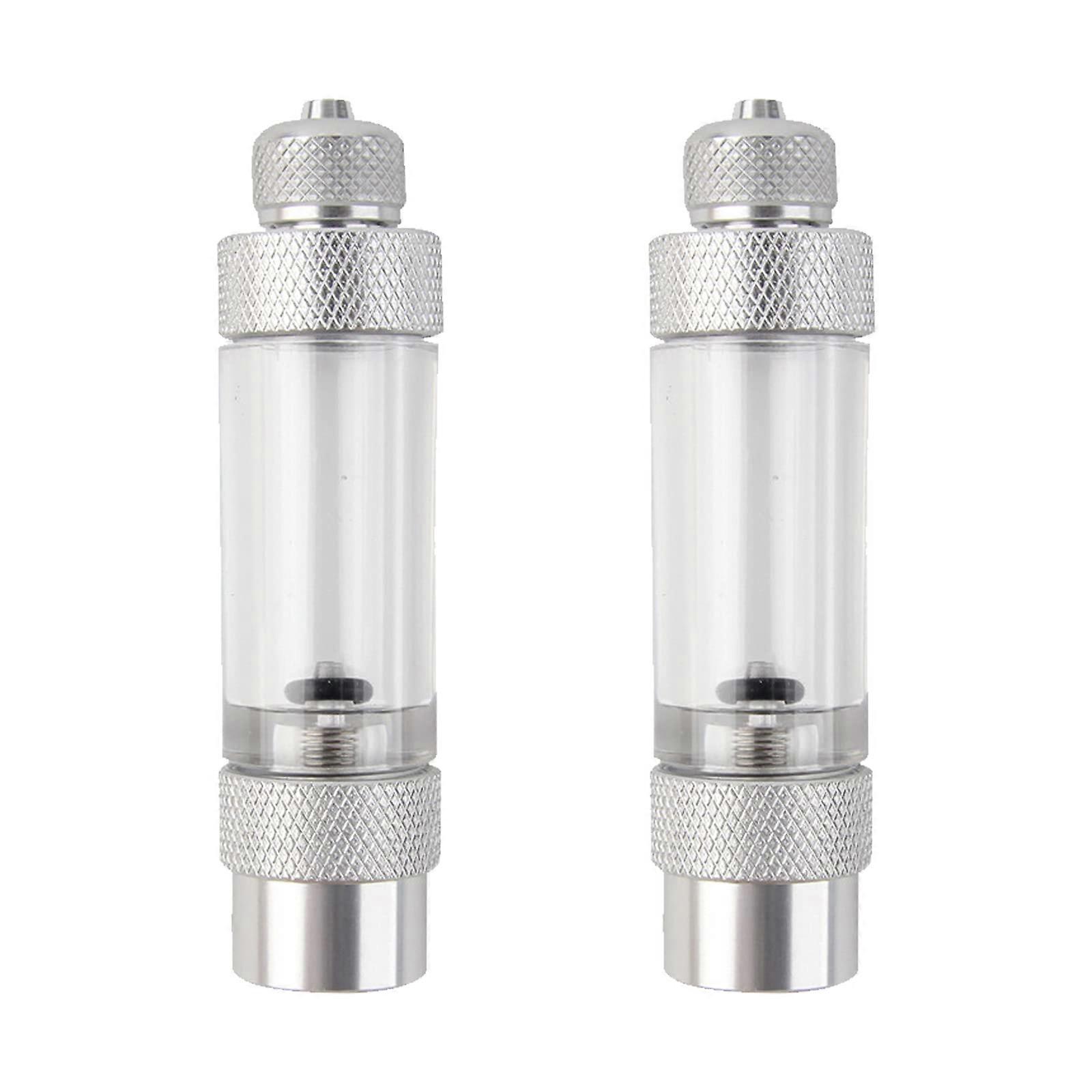 2 Pcs CO2 Bubble Counters CO2 Check Valve Non-return Bubble Counters Aquarium Air Pump Accessories