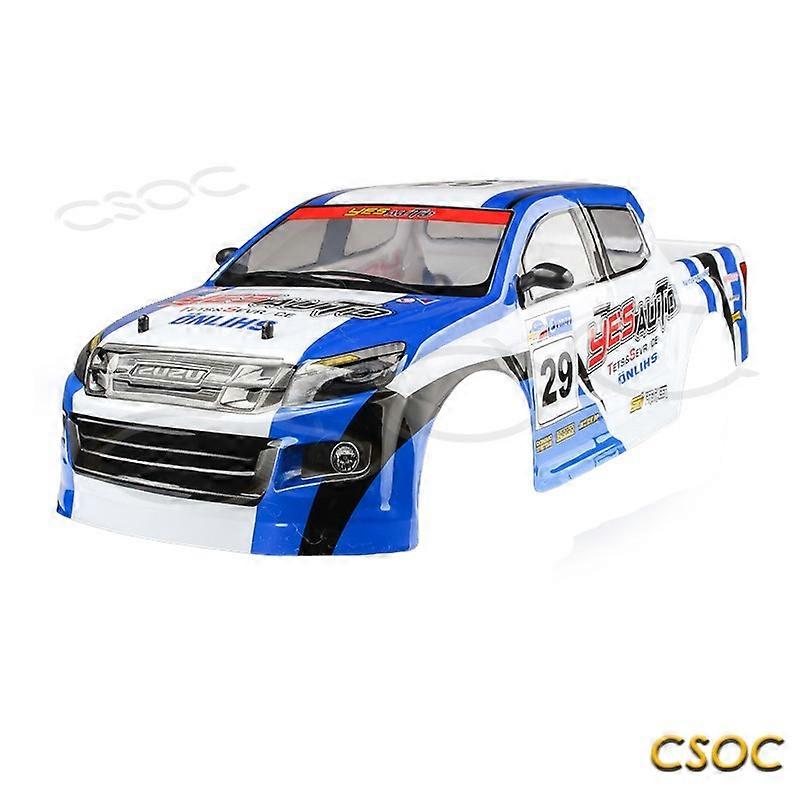 CSOC 1/10 Car Shell KIT Parts for Big Off-road 4WD High Speed Remote Control Drift Racing Truck RC PVC Toy for Adult