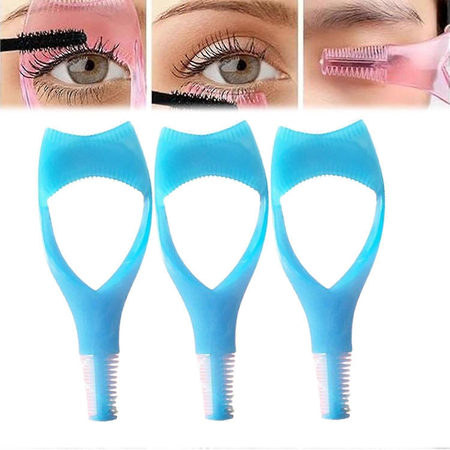 3 In 1 Eyelashes Tools Mascara Shield Applicator Guard,3 Pcs Eyelashes Tools Mascara Shield Applicator,eyelash Mascara Applicator Tool Guard For Women