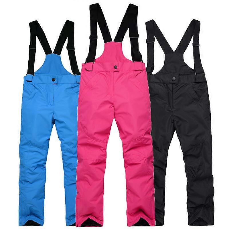 Children Waterproof Breathable Polyester Snowboard Ski Pants