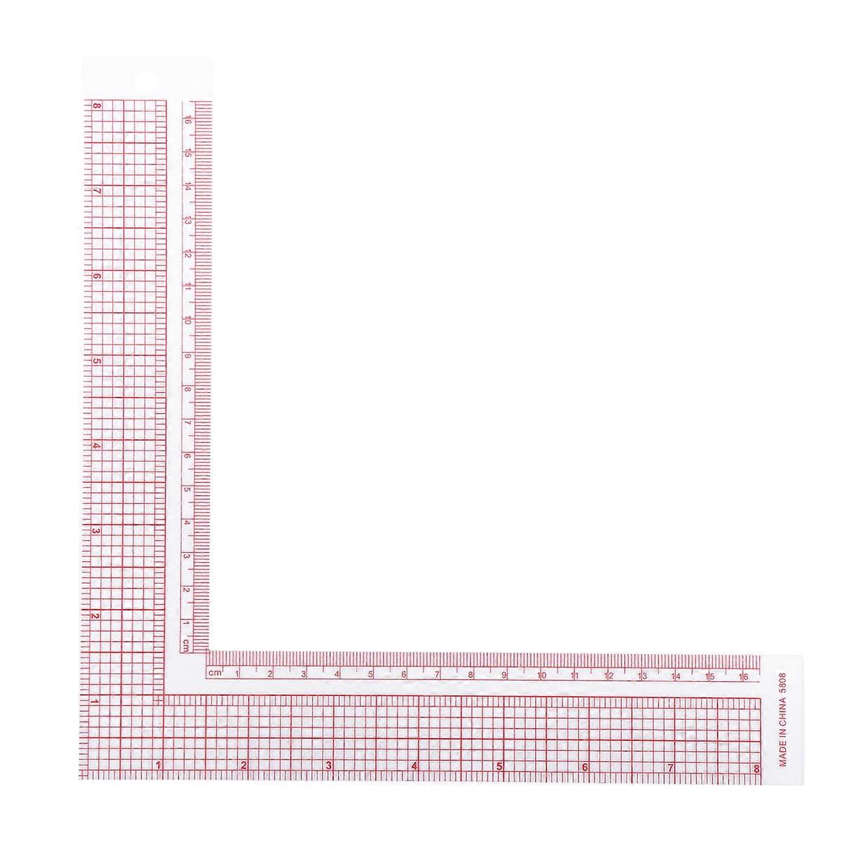 Square Tool L-square Sewing Ruler L Square Ruler Patchwork Tailor Ruler L- Square Ruler