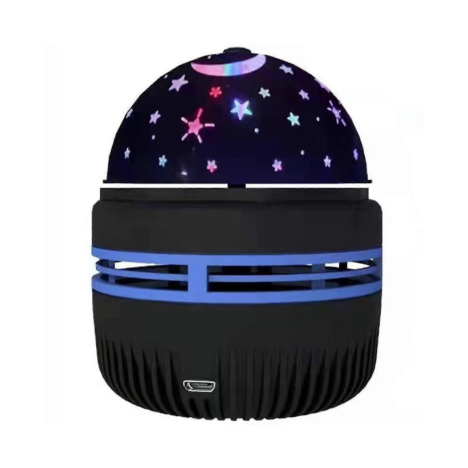 USB-Stromversorgung für Kinder Deckenschallsensor RGB LED 360 Rotation Sternprojektor