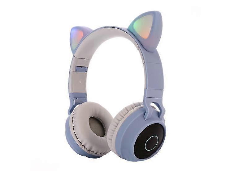 Computer gaming luminous headset cat ear bluetooth headset headset