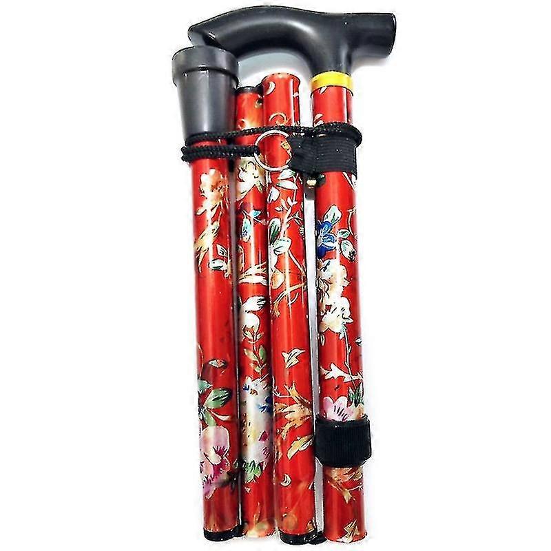 Walking Stick Ultralight Adjustable Walking Cane Self Standing Folding Cane