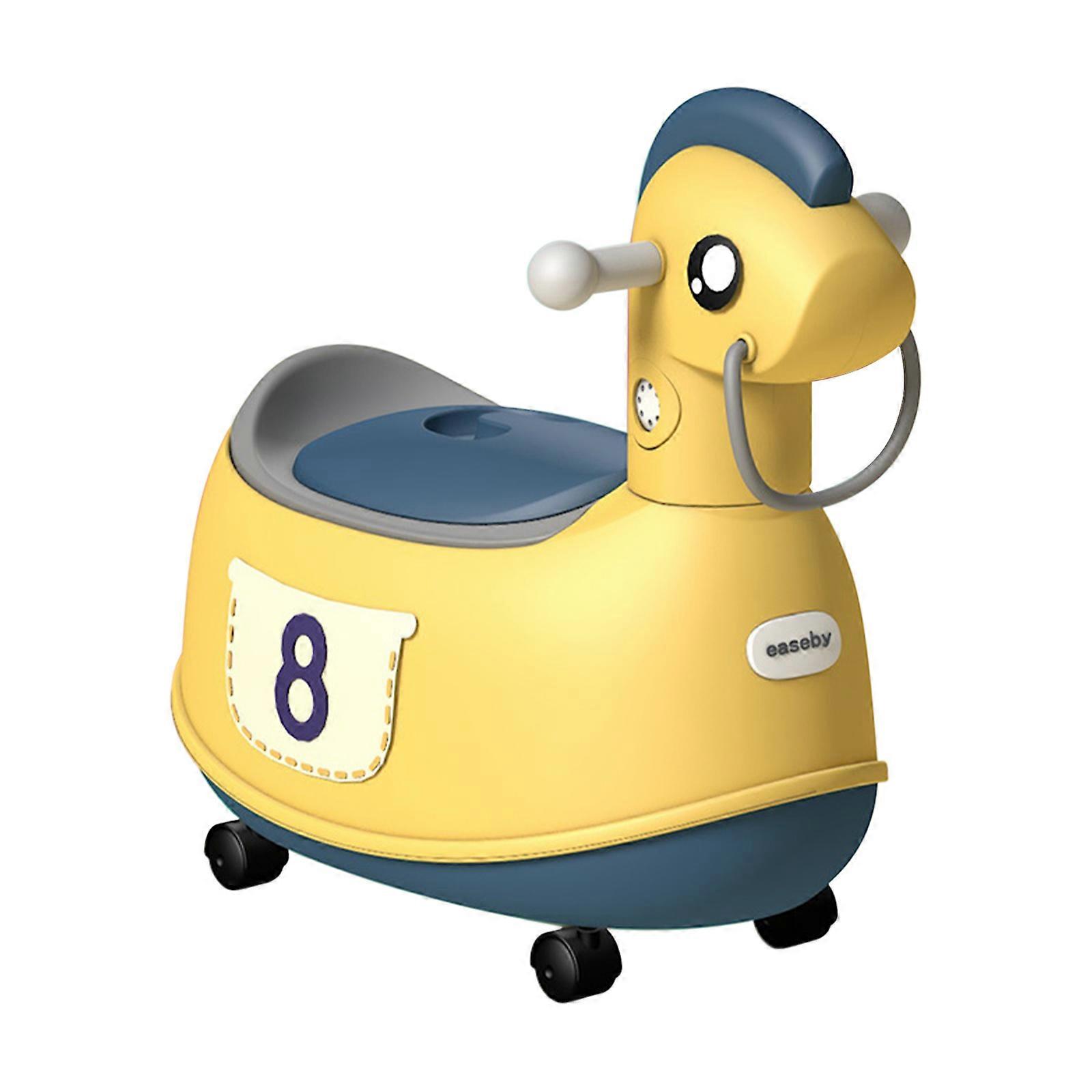 Training Wheels Cute Car Potty System | Easy to Clean and Easy to Use Potty Training Seat
