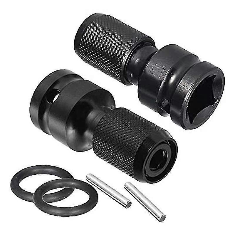 Hex Socket Adapters With Quick Release Hex Converter Bits For Percussion Ratchet Screwdriver Bits(2pcs)