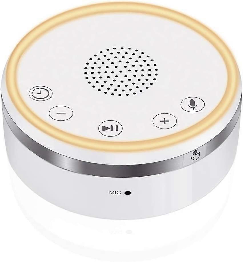 Baby White Noise Machine, Ticent Sleep Sound Machine för att sova | Bärbar sömnbehandlingsmaskin