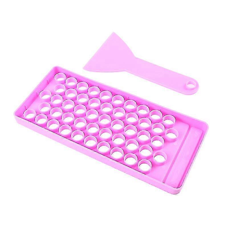 2pc/set Diy שפתון שפתון ליפ גלוס עיצוב ערכת יצירה שעווה מגש מזיגה מרית סט מגרדת