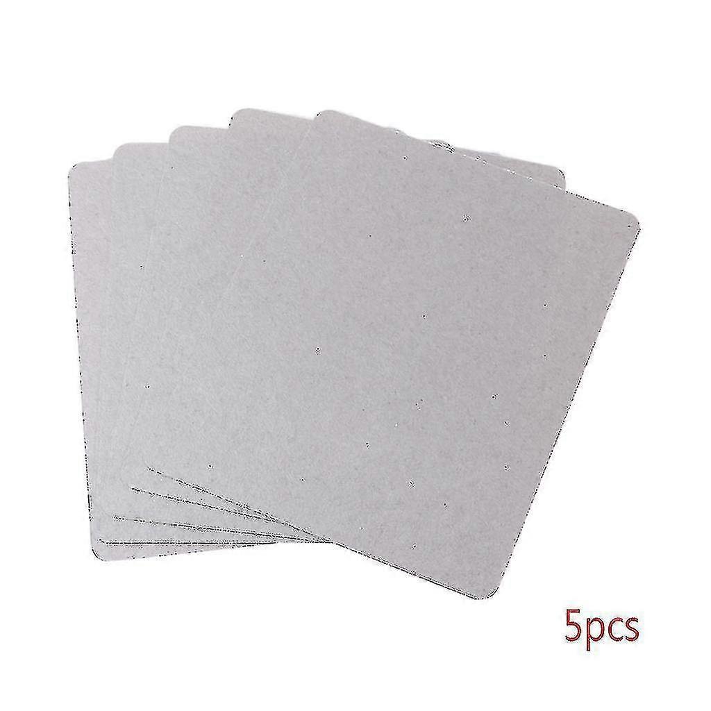 5pcs Mica Plate Sheets Microwave Oven Replace Part 120x150mm Universal For Midea