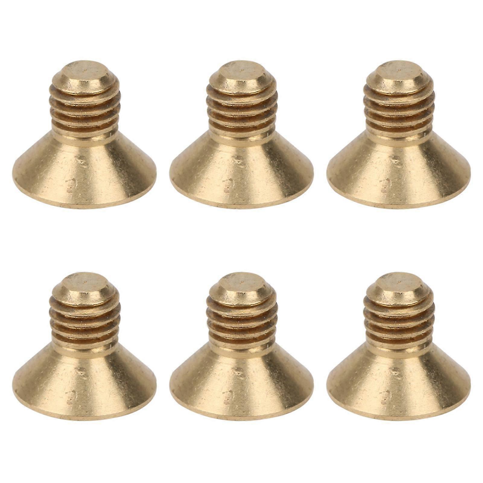 M5 x 8 Countersunk Hex Socket Screws - 50Pcs Pure Copper Flat Head Hardware Accessories