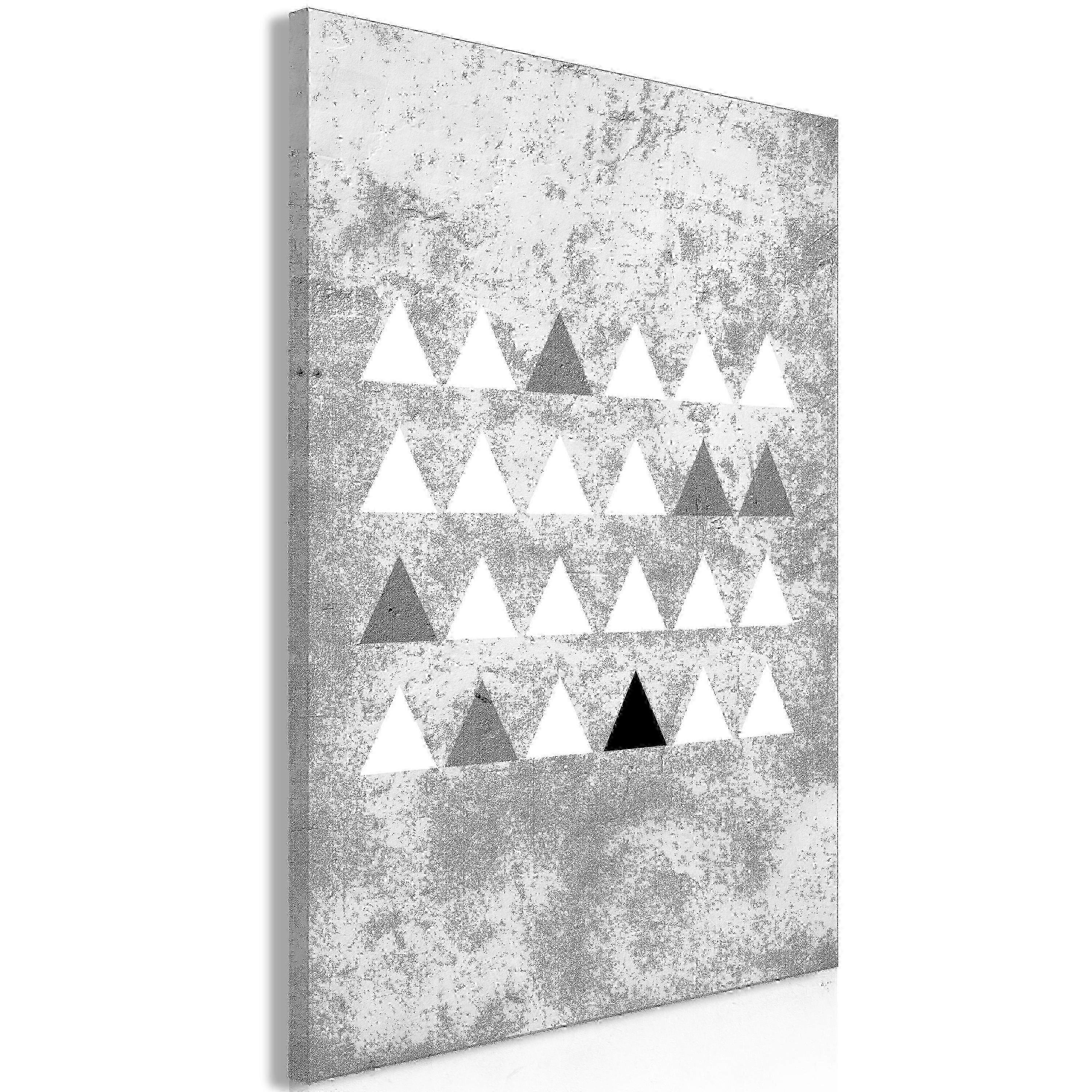 Impression sur toile - Forêt grise (1 partie) Vertical