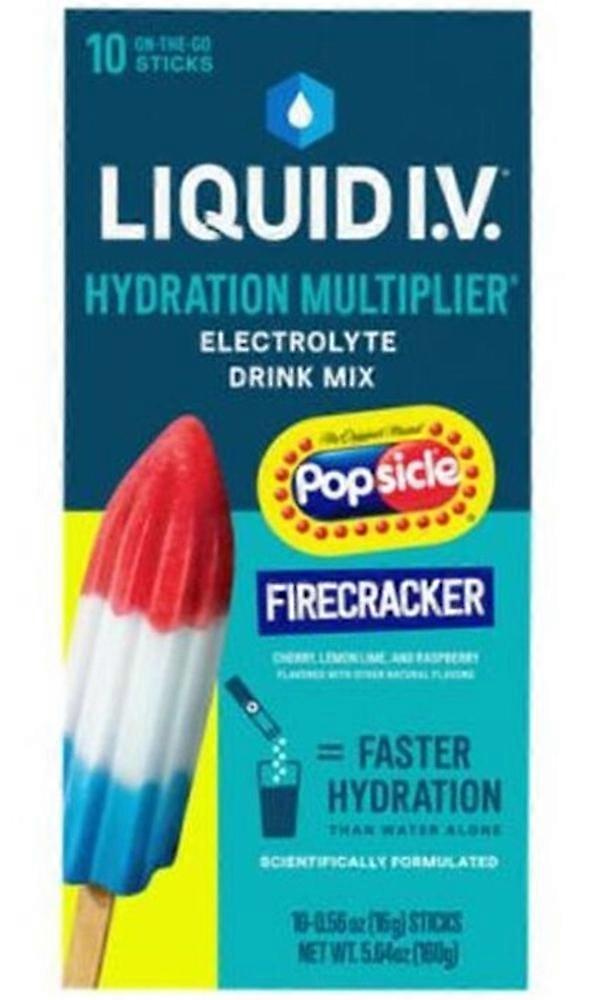 Elektrolyt-Getränkemischung für die Flüssigkeitszufuhr - Popsicle Firecracker (10 Päckchen)