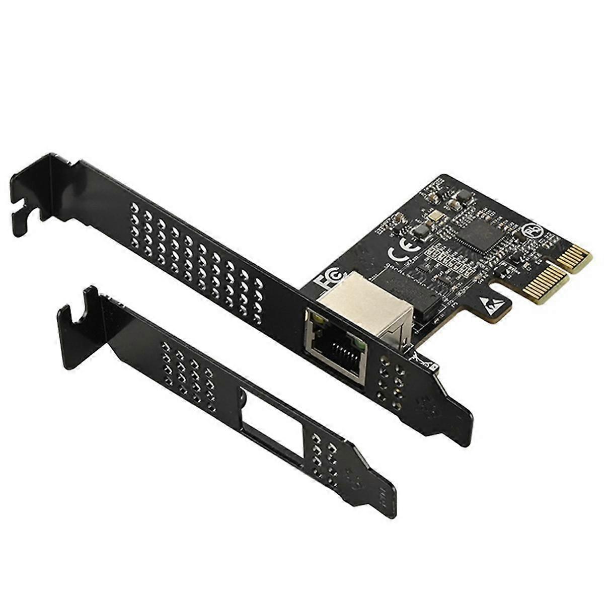 5GB PCIE Network Card PCI Express X1 to RJ45 Gigabit Ethernet Service Network Card 10/100/1000M/2.5