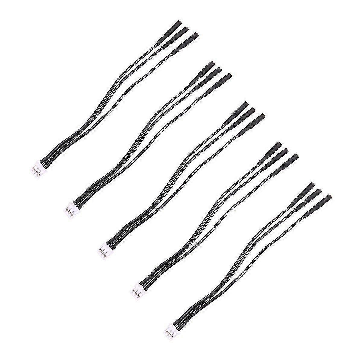5PCS 2.0 Banana Plug to PH2.0 3pin Conversion Wire Brushless Motor ESC Conversion Extension Cable W