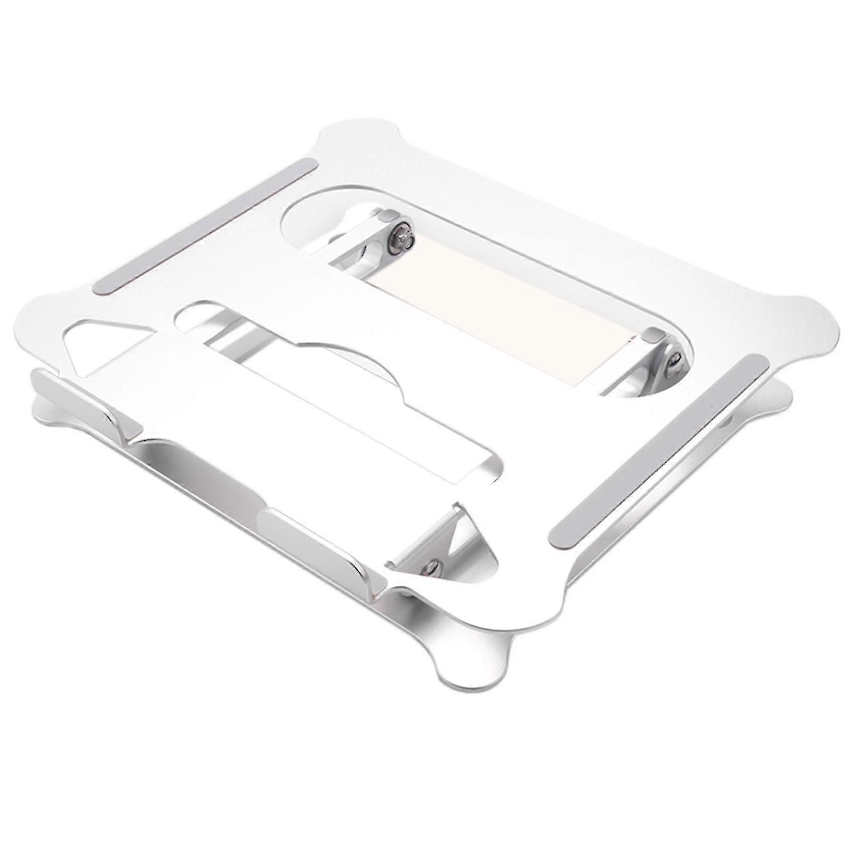Laptop Stand, Silver Aluminum Foldable For 11 To 17 Inch Computer Use
