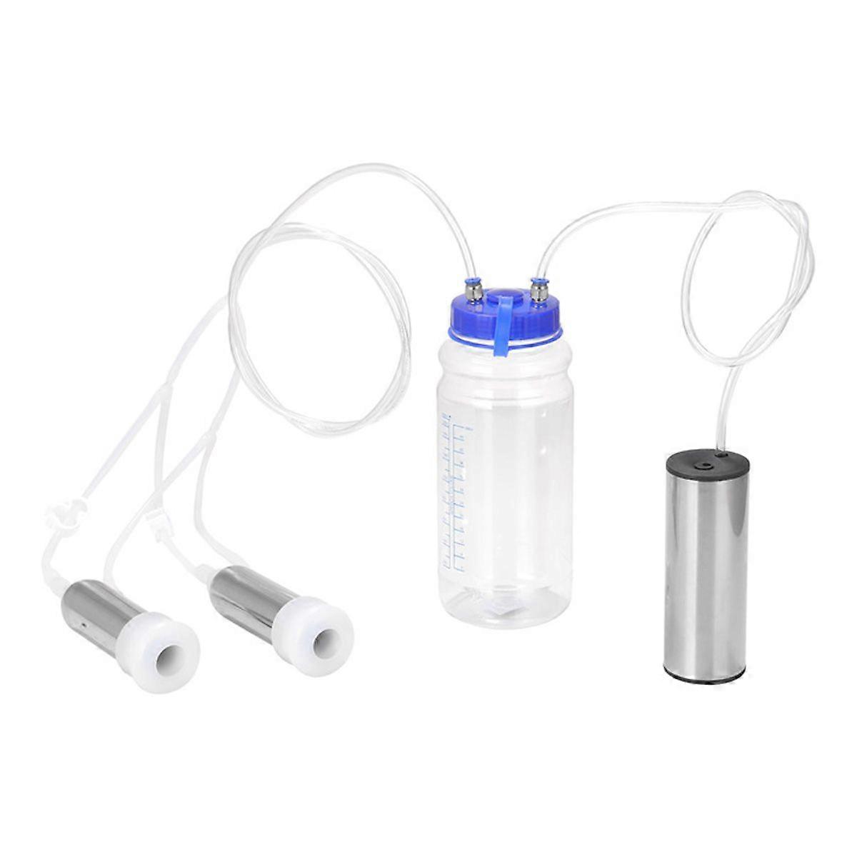 2L Portable Electric Milking Machine with Pulse Controller for Cow 100-240V AU Plug (for Cow)