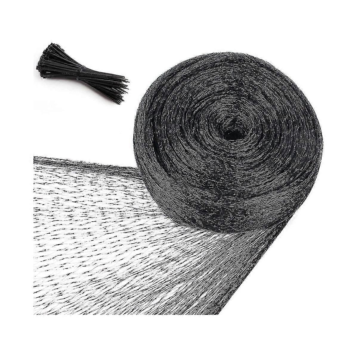 Bird Netting suitable for Garden Protection, 4X10M Garden Netting, Poultry Netting suitable for Chicken Coop, Deer Fe