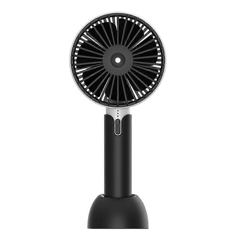 Desktop Portable Handheld Mini Silent Fan, Colour: X1 Black