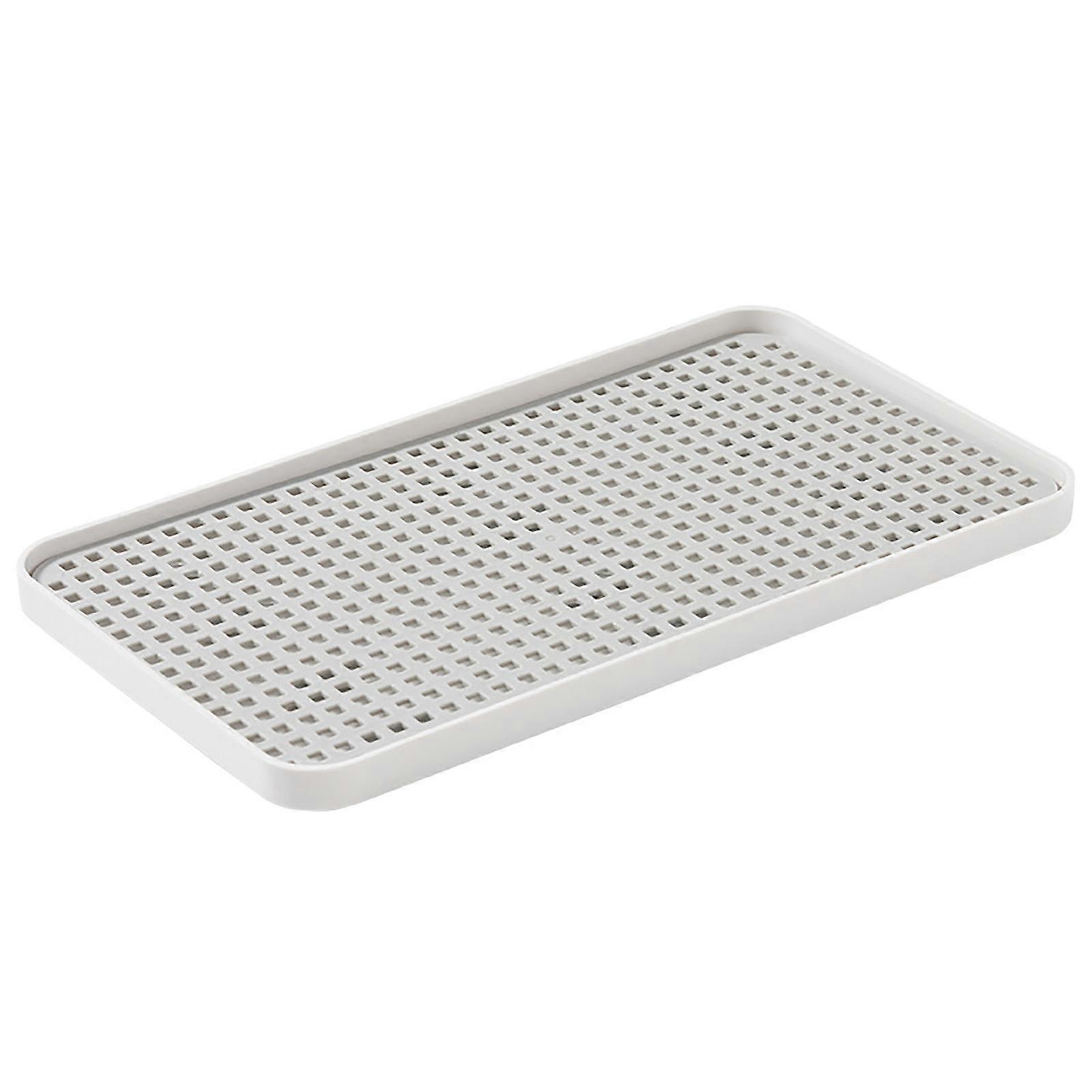 Drain Tray for Kitchen Double Layer Rectangular Multipurpose Tea Fruit Dish Drying Tray