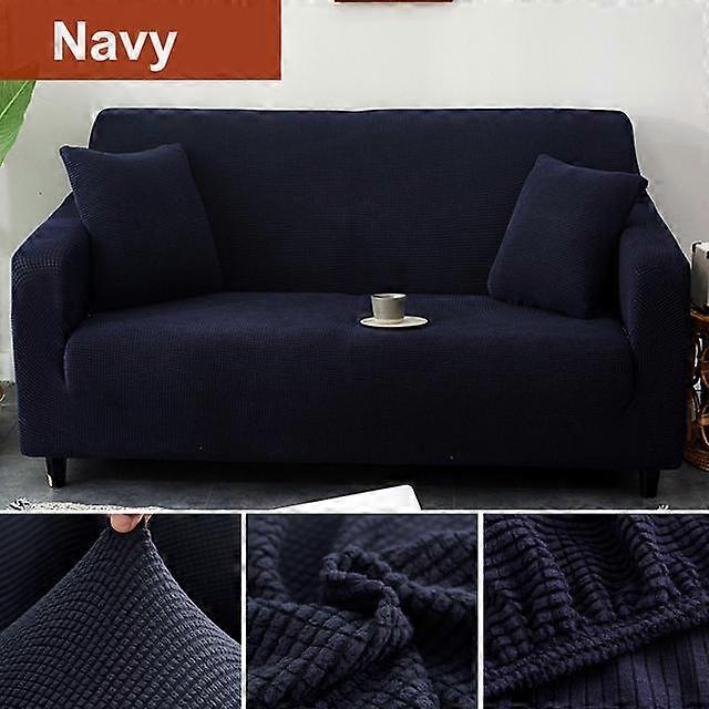 Sofabezug für Wohnzimmer Dicker elastischer Polarfleece-Bezug für Sofa Couch Sessel L geformter Ecksofabezug