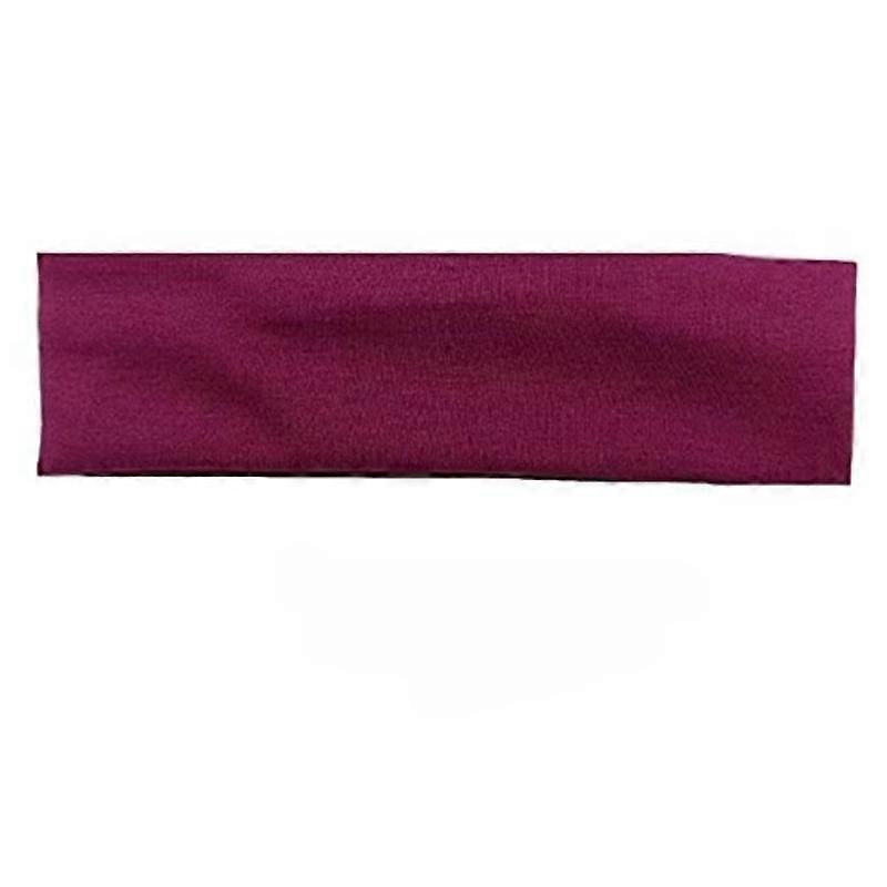 Soft Women Elastic Stretch Running Wide Hairband Head Wrap Yoga Headband Turban