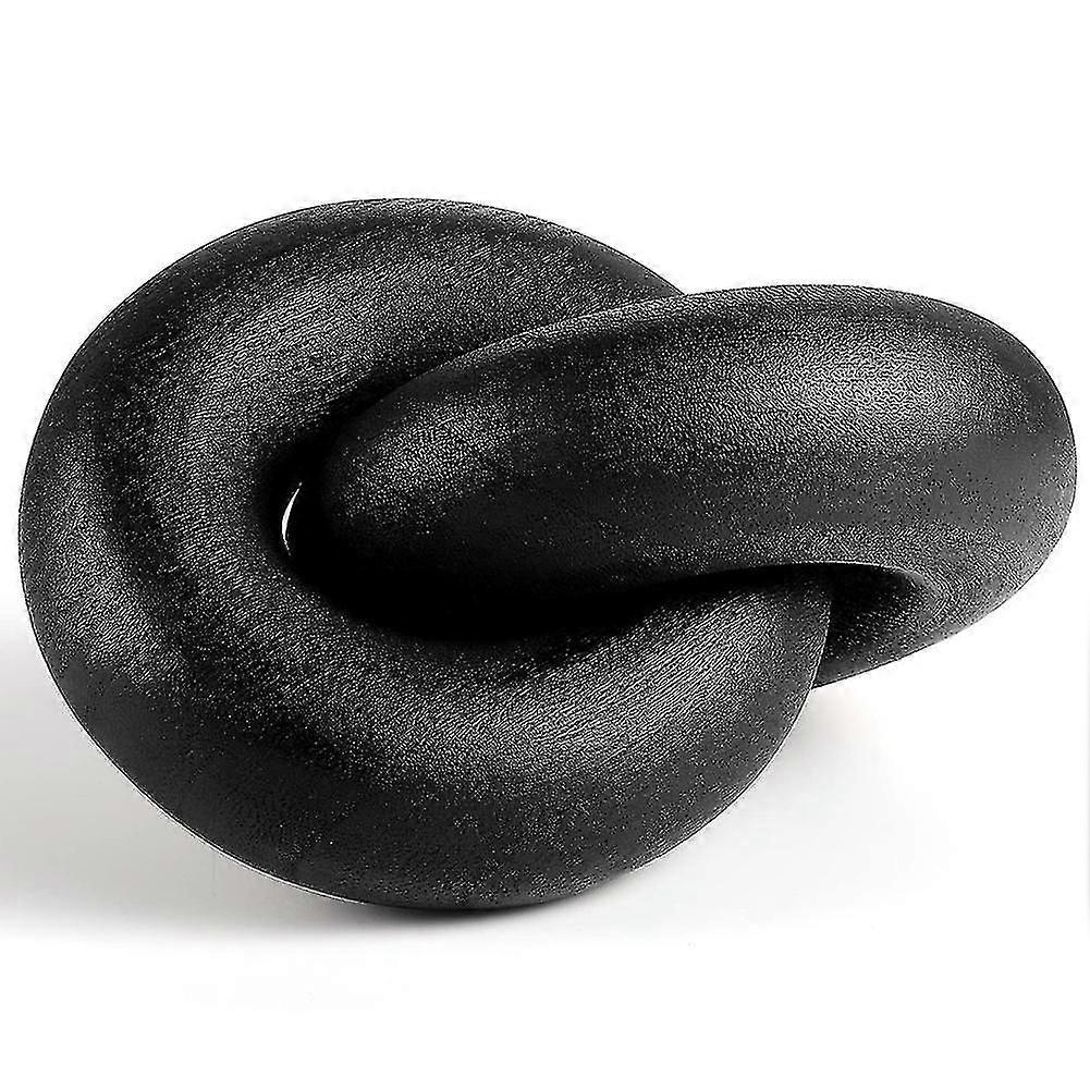 Wood Chain Decor,2-link Decorative Chain Hand Carved Boho Wood Knot Decor For Bookshelf Desk Living