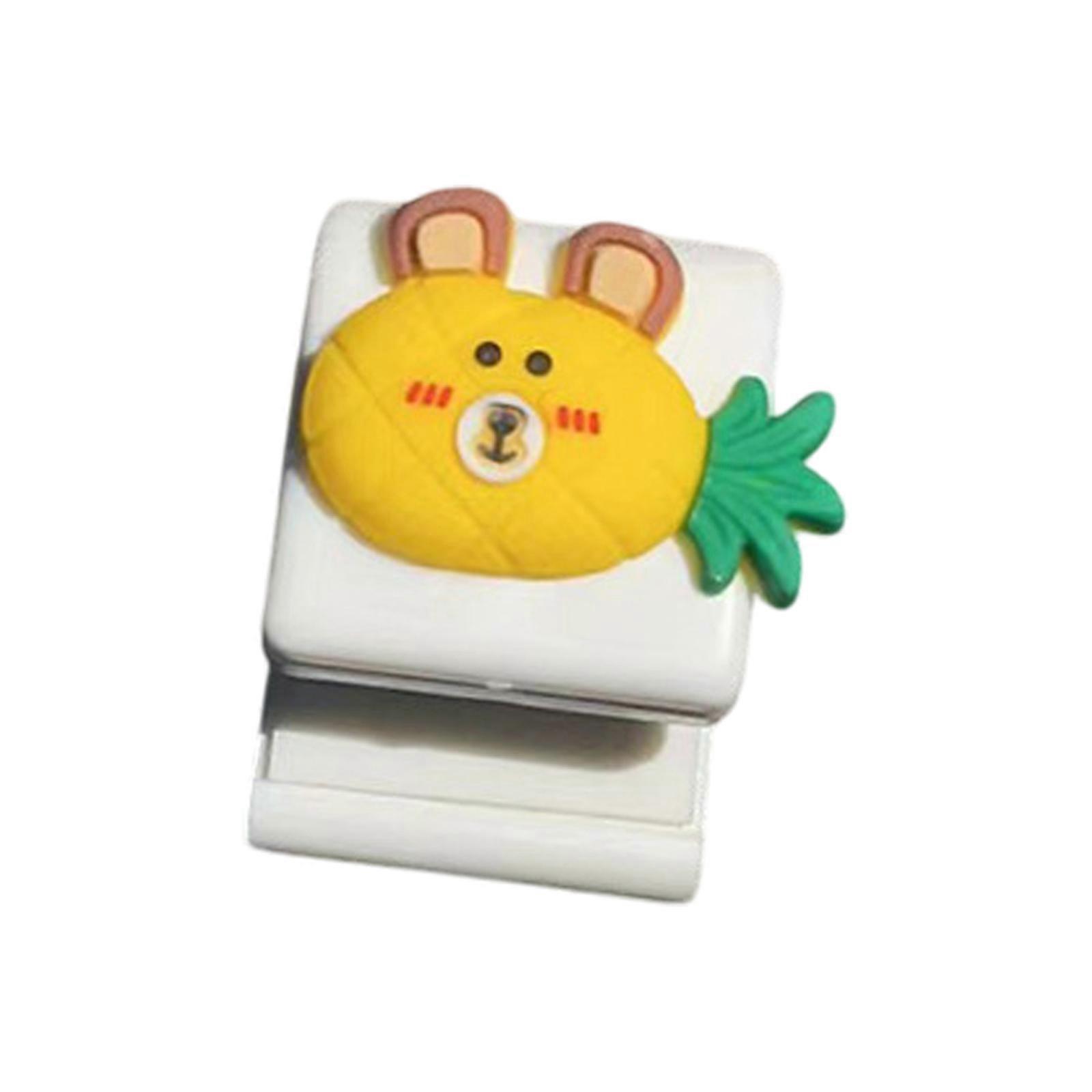 Punchfree Toothpaste Holder Wall Mounted Hook Holder Storage Rack Holders Organizers Bathroom Accessories  Pineapple