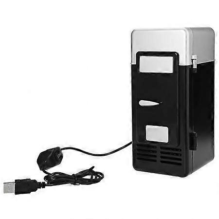 2 in 1 Mini USB Refrigerators Portable Beverage Drink Cans Cooler Warmer