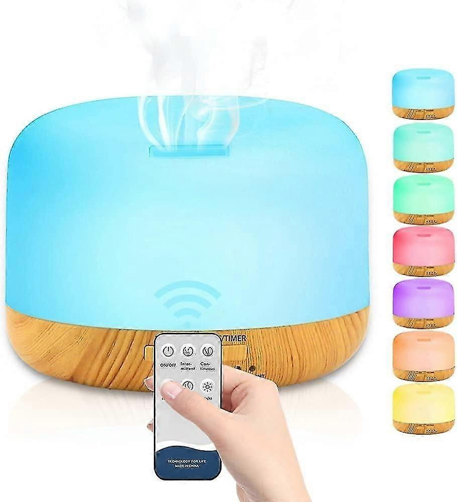 Essential Oil Diffuser, 450ML Ultrasonic Air Humidifier Aromatherapy Diffuser Aromatherapy Humidifie