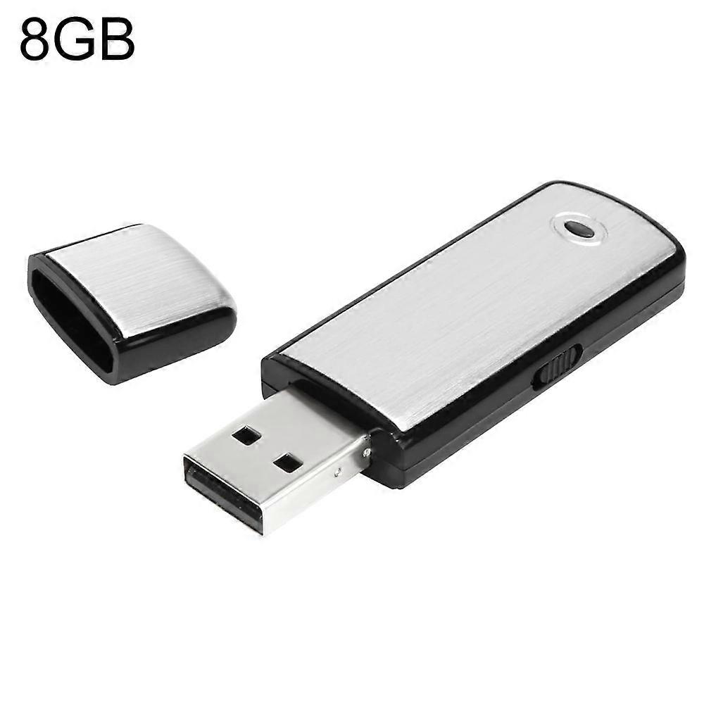 SK858 8GB Rechargeable Portable U-Disk Meeting Voice Recorder