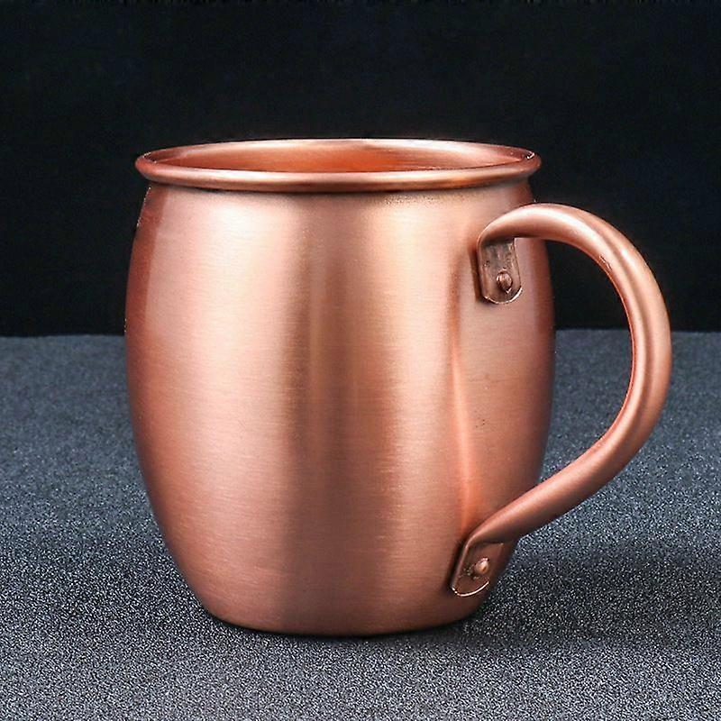 530ml Copper Beer Mug  Drum-Style Mug for Bars & Restaurants