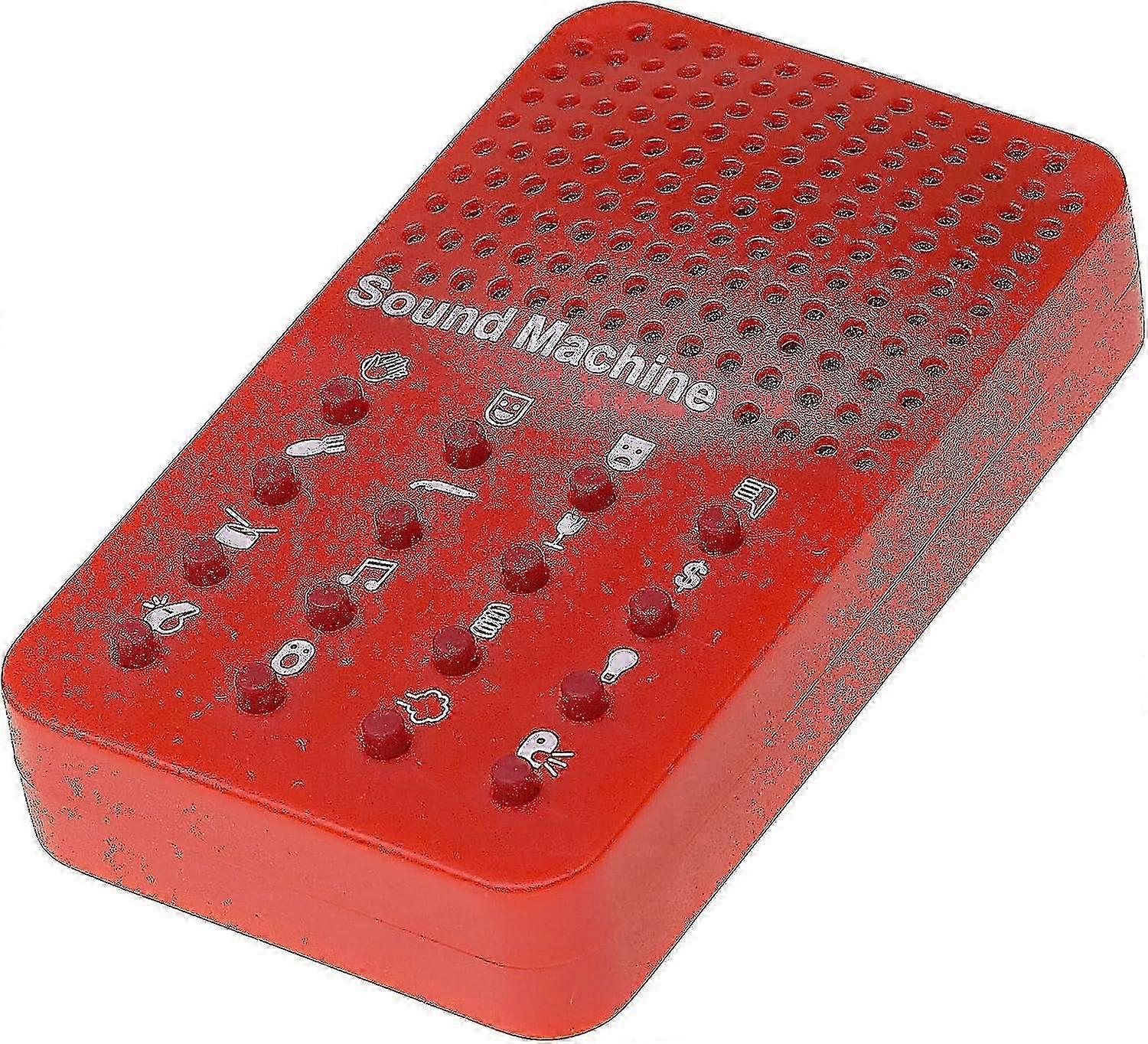 Sound Effect Machine Toy - 1pcs, Red)